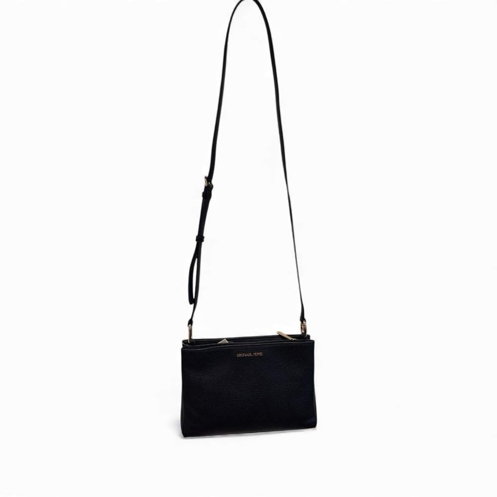 MICHAEL KORS Trisha Leather Crossbody — NWT - Picture 9 of 10